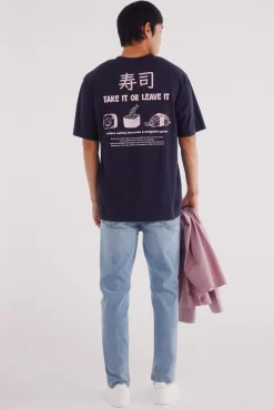 Springfield Jeans-Calça jeans skinny fit tingida azul