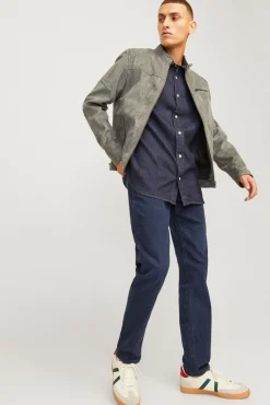 Jack & Jones Jeans-Calça jeans slim fit azul