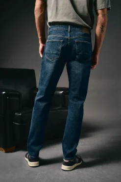 OOTO Jeans|Calças-Calça jeans slim fit Azul