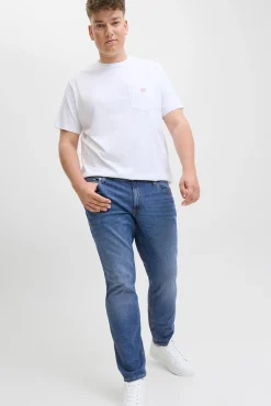 Jack & Jones PLUS Jeans-Calça jeans slim fit PLUS azul