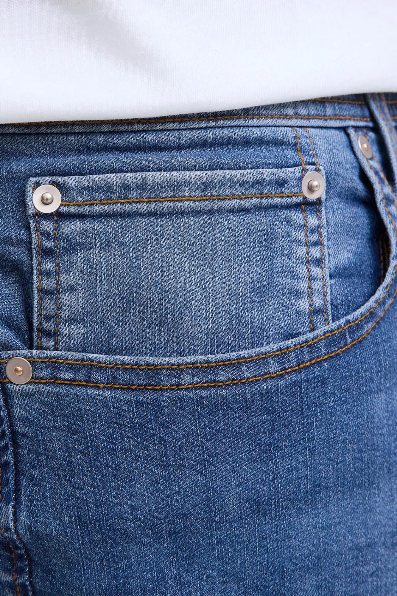 Jack & Jones PLUS Jeans-Calça jeans slim fit PLUS azul