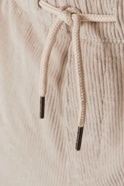 Jack & Jones Calças-Calça jogger de veludo cotelê cinzento