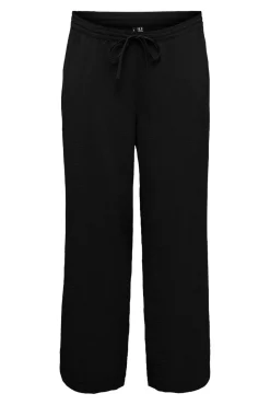 Vero Moda Curve Calças-Calça largas de tamanho grande Preto