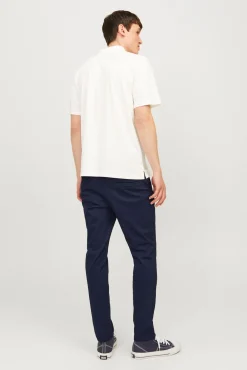 Jack & Jones Calças|Chinos-Calça slim fit azul