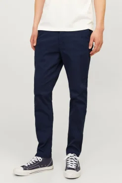 Jack & Jones Calças|Chinos-Calça slim fit azul