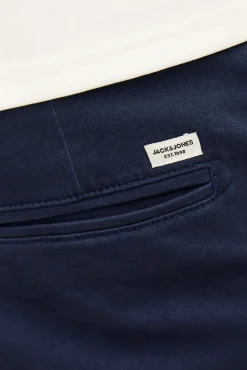 Jack & Jones Calças|Chinos-Calça slim fit azul