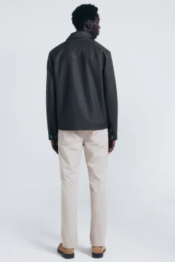 Springfield Calças-Calça slim fit com 5 calça cru