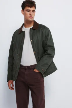 Springfield Calças-Calça slim fit com 5 calça cru