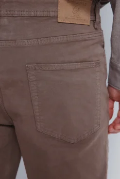 Springfield Calças-Calça slim fit com 5 calça cru