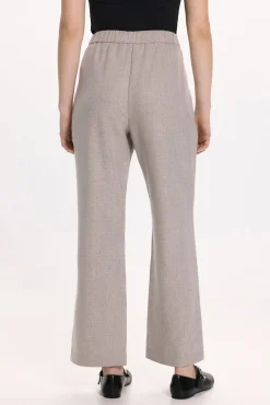 Vila Calças-Calça social com viscose Cinzento