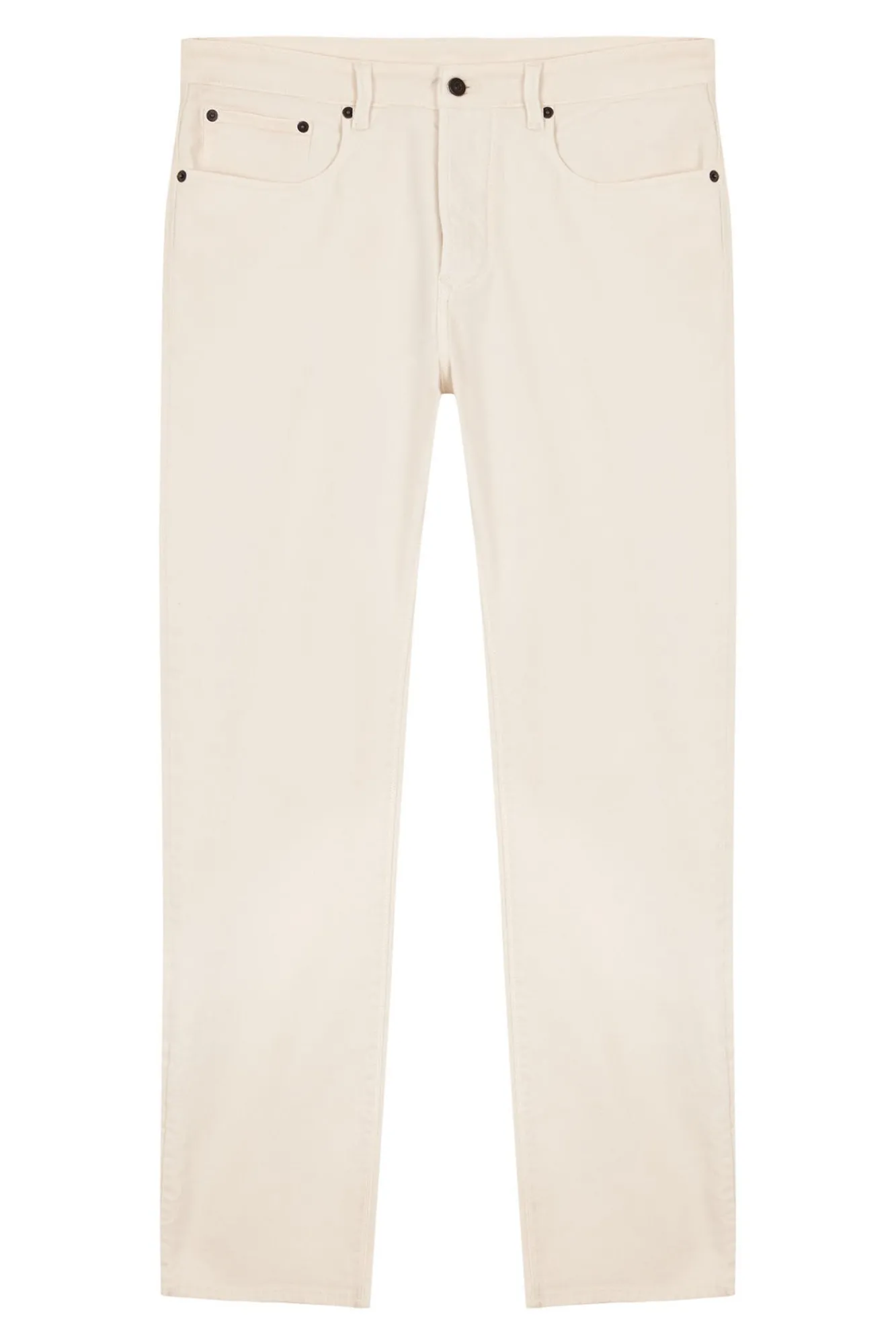 Pedro del Hierro Jeans|Calças-Calças 5 bolsos cor slim fit Beige