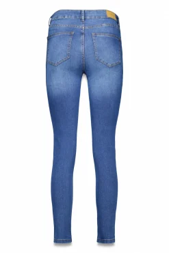 Cortefiel Jeans|Calças-Calças buttons Azul