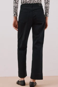 Cortefiel Jeans|Calças-Calças buttons Preto