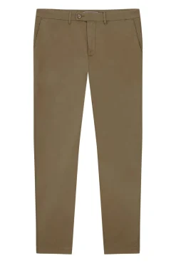Pedro del Hierro Calças|Chinos-Calças calças chino leves e slim fit premium Verde