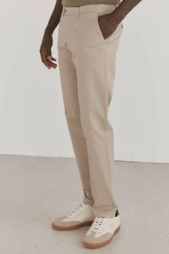 Pedro del Hierro Calças|Chinos-Calças calças chino leves e slim fit premium Beige