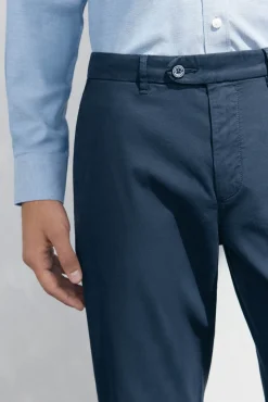 Pedro del Hierro Calças|Chinos-Calças calças chino premium de regular fit Azul