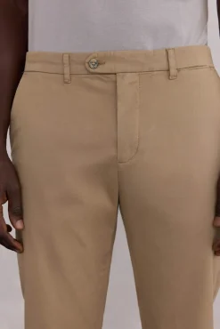 Pedro del Hierro Calças|Chinos-Calças calças chino slim fit premium Beige
