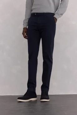 Pedro del Hierro Calças|Chinos-Calças calças chino slim fit premium Azul