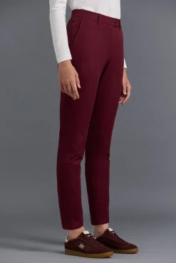 Pedro del Hierro Calças-Calças calças chino técnicas de golfe Vermelho