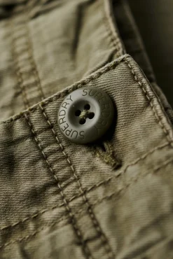 Superdry Calças-Calças cargo básica estampado