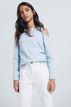 Springfield Kids Calças-Calças cargo menina branco