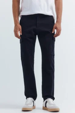 Springfield Calças-Calças cargo slim fit azul