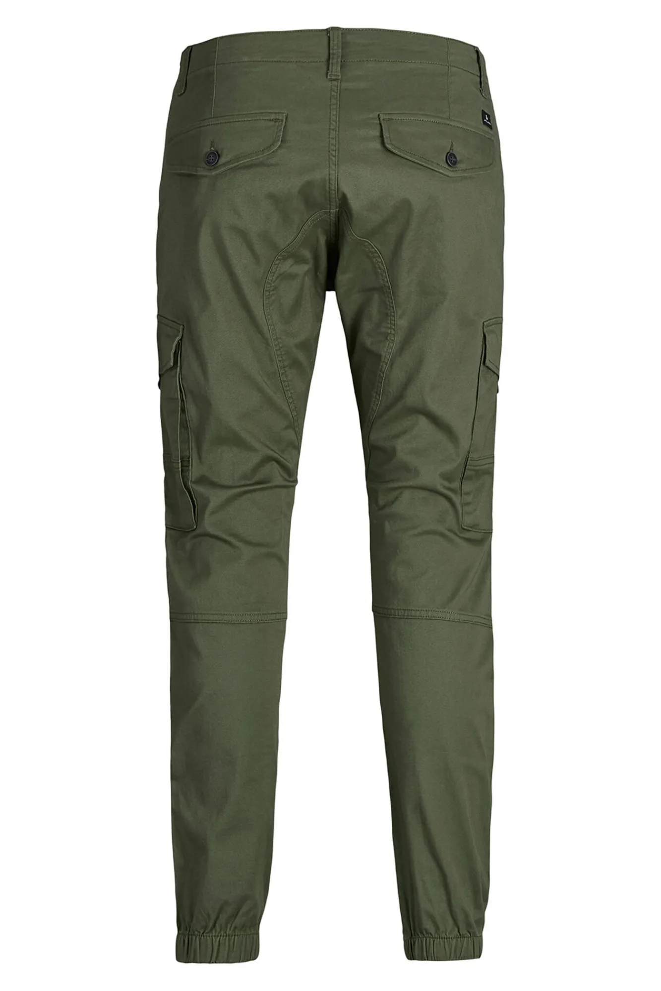 Jack & Jones Calças-Calças cargo slim fit verde