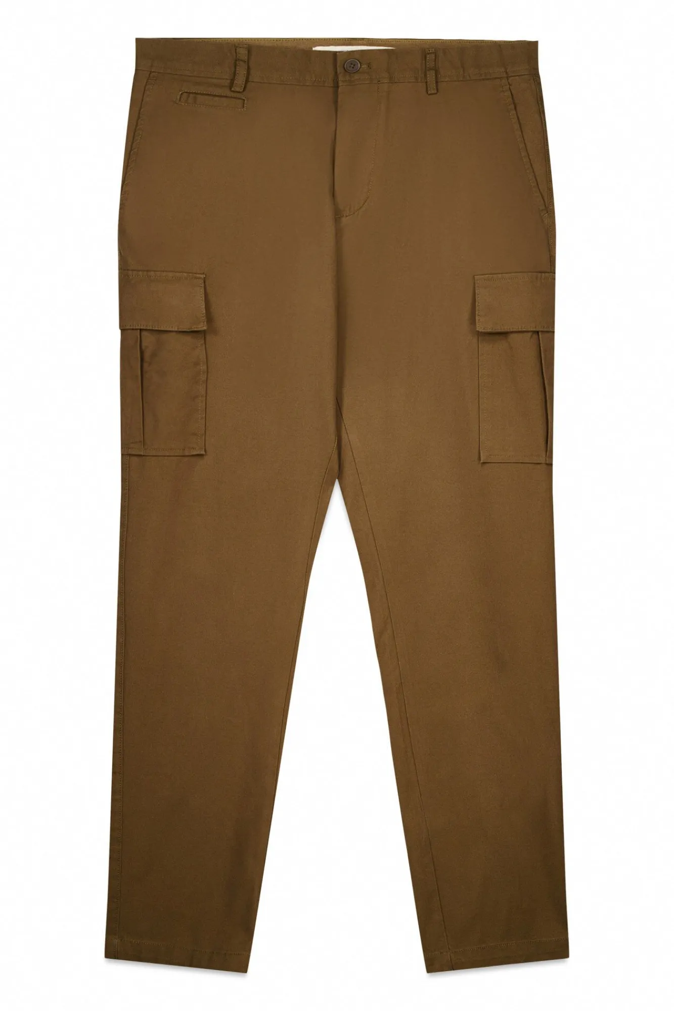 OOTO Calças-Calças cargo slim fit Castanho