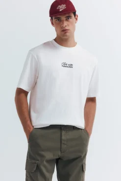 Springfield Calças-Calças cargo slim fit bege