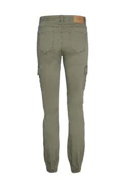 Vero Moda Jeans|Calças-Calças cargo tornozelo Verde