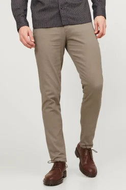 Jack & Jones Calças|Chinos-Calças chino bege