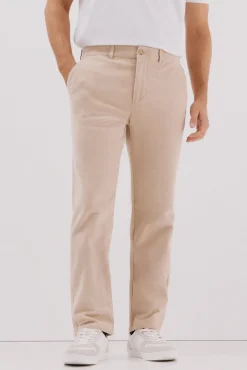 Cortefiel Calças|Chinos-Calças chino bombazina Tostado