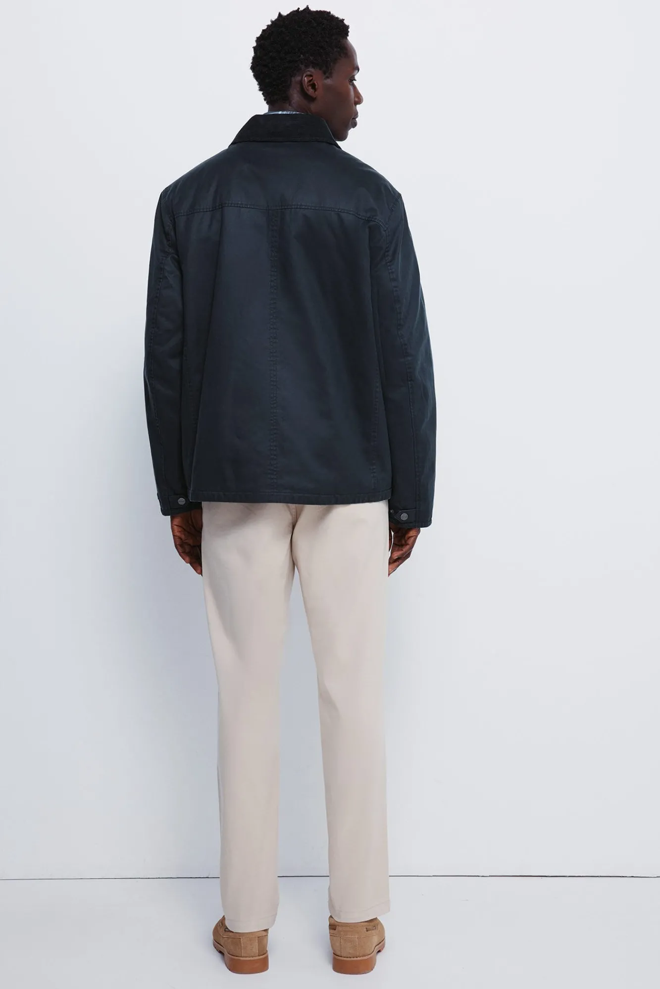 Springfield Calças|Chinos-Calças chino Dobby com ajuste confortável bege