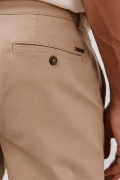 Cortefiel Calças|Chinos-Calças chino leves regular fit Tostado