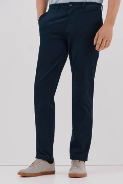 Cortefiel Calças|Chinos-Calças chino regular fit Azul