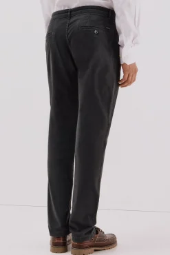 Cortefiel Calças|Chinos-Calças chino regular fit Cinzento
