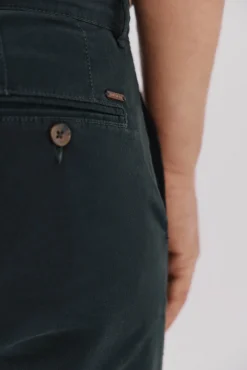 Cortefiel Calças|Chinos-Calças chino slim fit Verde