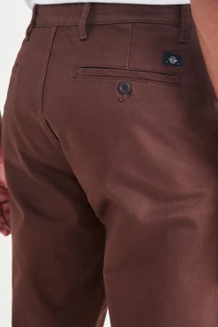 Dockers Calças|Chinos-Calças chino slim fit Castanho