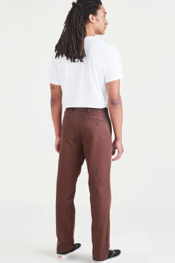 Dockers Calças|Chinos-Calças chino slim fit Castanho
