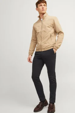 Jack & Jones Calças|Chinos-Calças chino slim fit preto