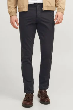 Jack & Jones Calças|Chinos-Calças chino slim fit preto