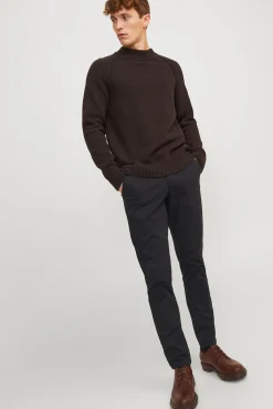 Jack & Jones Calças|Chinos-Calças chino slim fit preto