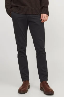 Jack & Jones Calças|Chinos-Calças chino slim fit preto