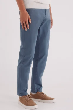 Springfield Calças|Chinos-Calças chino slim fit azul