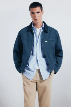 Springfield Calças|Chinos-calças chino slim fit confortáveis castanho