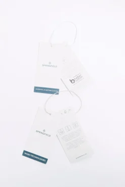 Springfield Calças|Chinos-calças chino slim fit confortáveis castanho