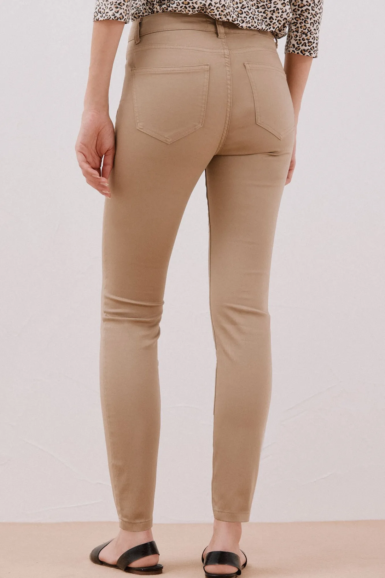 Cortefiel Jeans|Calças-Calças Coloridas Sensational Tostado