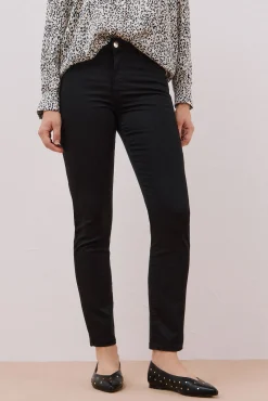 Cortefiel Jeans|Calças-Calças Coloridas Sensational Preto