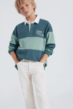 Springfield Kids Calças-Calças com cotoveleiras infantis estampado