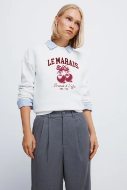 Springfield Calças-Calças com cós elástico cinzento